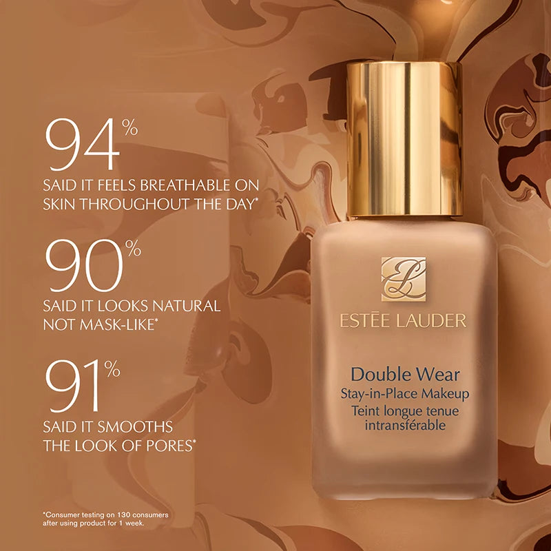 Estée Lauder Double Wear Stay-In-Place 24-Hour Long-Wear Matte Foundation Makeup, 30Ml