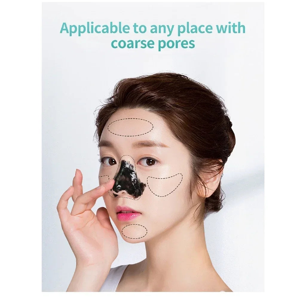 Blackhead Remover Nose Black Mask Face Care Mud Peel off Mask Skin Care 50G