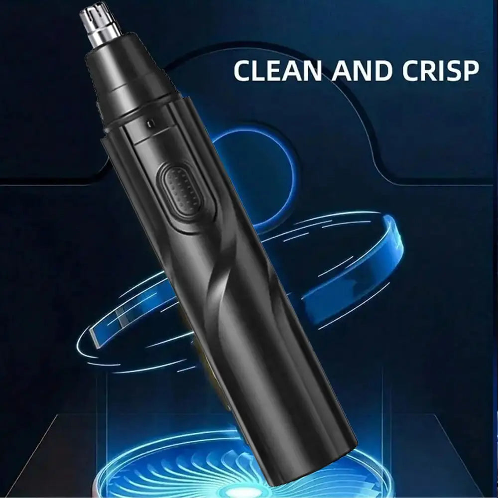 Men'S Ear and Nose Trimmer Rechargeable USB Electric Nose Hair Trimmer - Painless Eyebrow and Facial Hair Removal Nose Trimmer