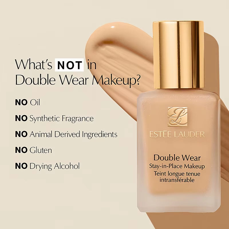 Estée Lauder Double Wear Stay-In-Place 24-Hour Long-Wear Matte Foundation Makeup, 30Ml